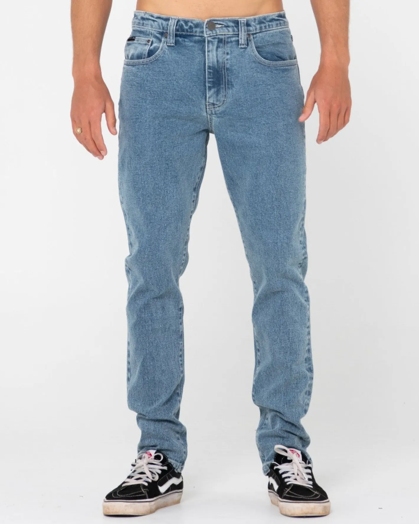 Online Indi Slim Fit 5 Pocket Jean Mens Pants
