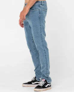Outlet Indi Slim Fit 5 Pocket Jean Mens Denim