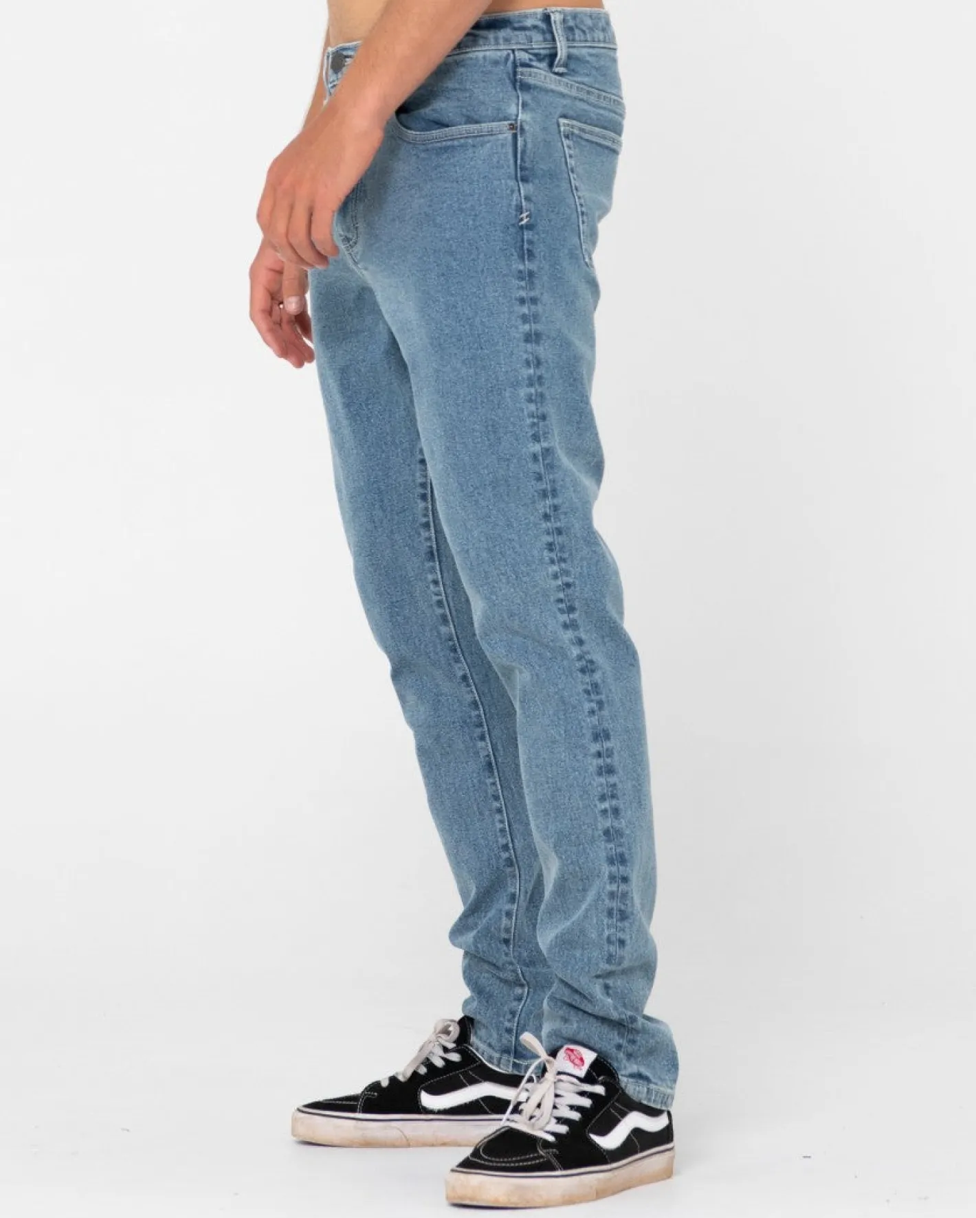 Online Indi Slim Fit 5 Pocket Jean Mens Pants