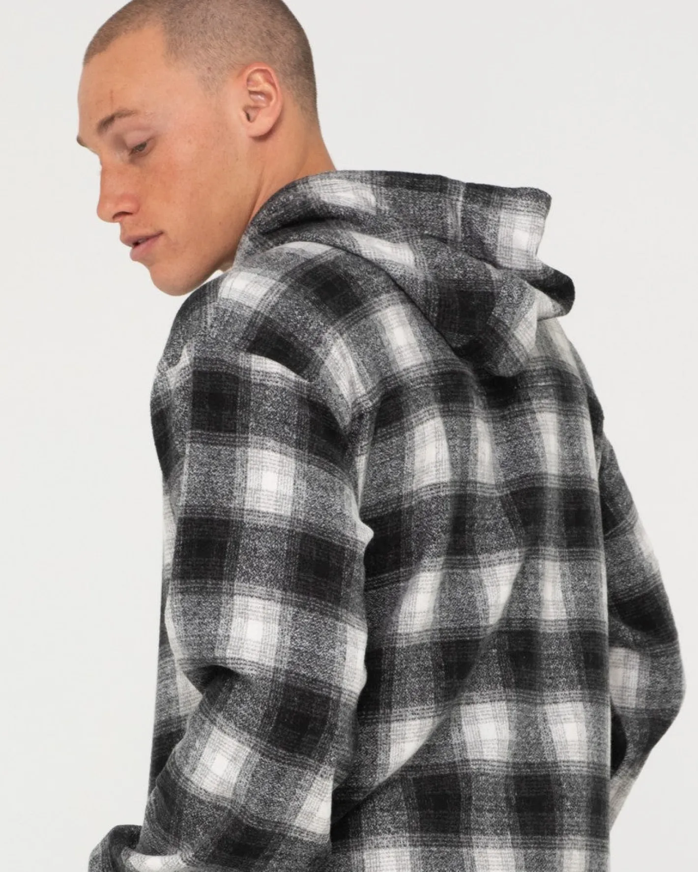Outlet Indicate Quarter Zip Hood Mens Hoodies & Fleece