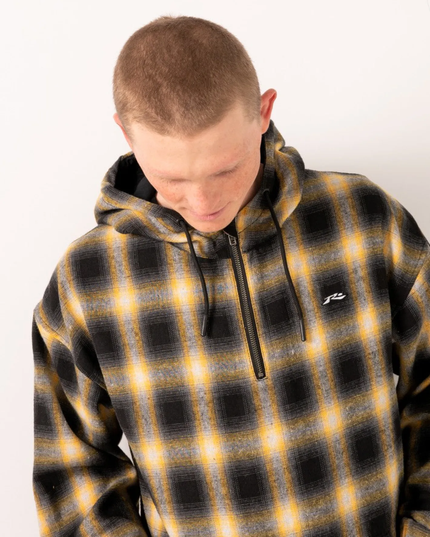 Flash Sale Indicate Quarter Zip Hood Mens Hoodies & Fleece