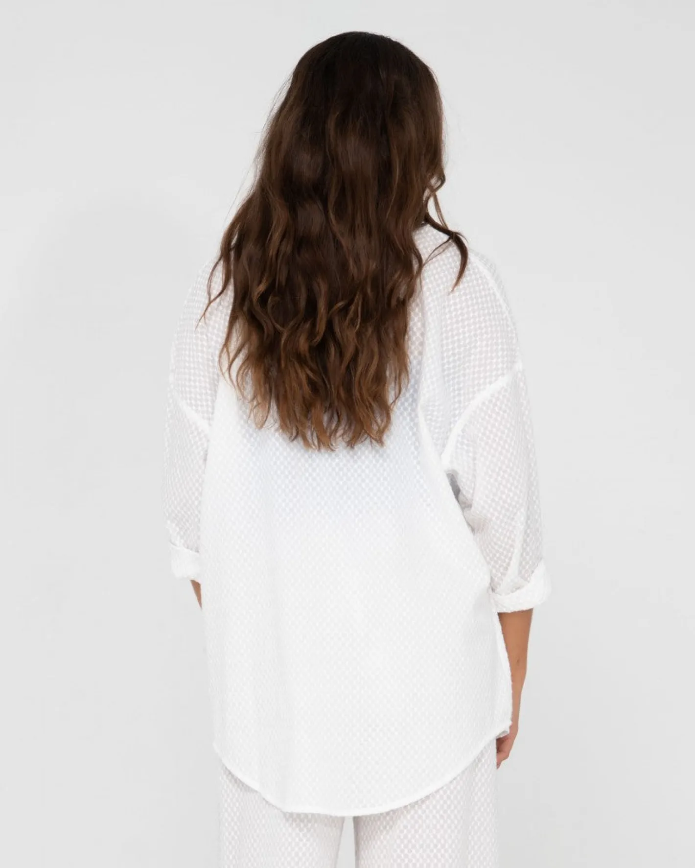 Shop Isabelle Oversize Long Sleeve Shirt Womens Fashion Tops