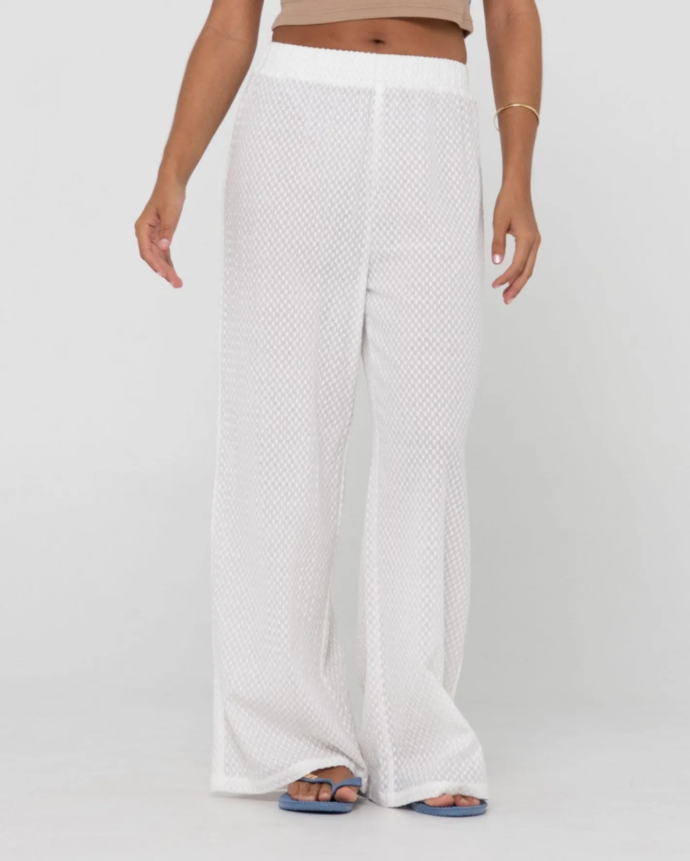 Cheap Isabelle Relaxed Fit High Waisted Pant Womens Overswim