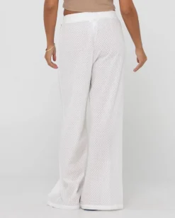 Flash Sale Isabelle Relaxed Fit High Waisted Pant Womens Pants