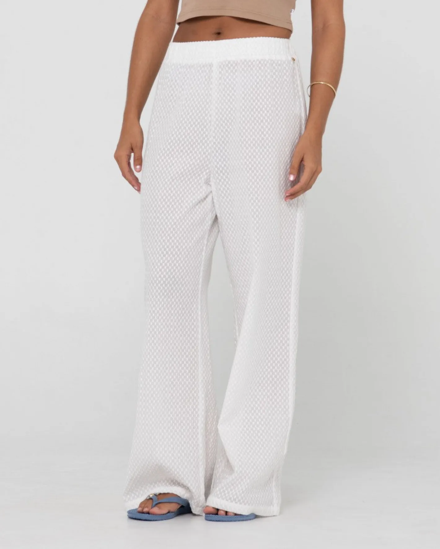 Flash Sale Isabelle Relaxed Fit High Waisted Pant Womens Pants