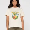 New Island Holiday Relaxed Graphic Tee Womens Tees & Tanks