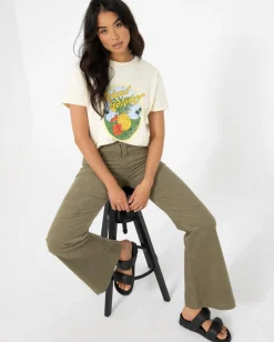 New Island Holiday Relaxed Graphic Tee Womens Tees & Tanks