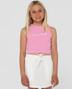 Store Island Life Graphic Racer Tank Girls Kids Tops