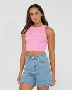 Sale Island Life Racer Tank Top Womens Tees & Tanks