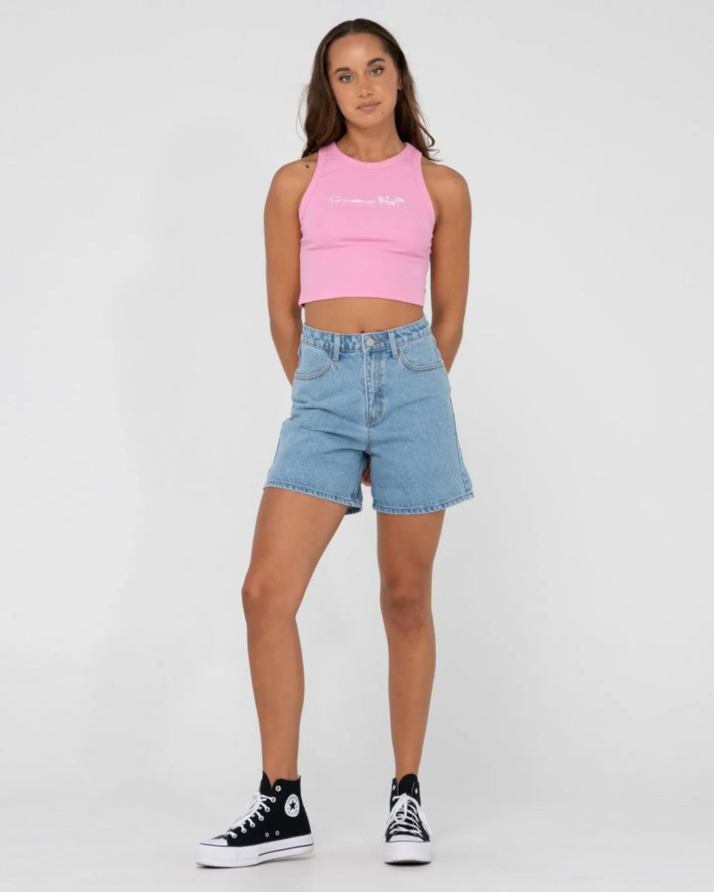 Sale Island Life Racer Tank Top Womens Tees & Tanks