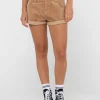Shop Its No Secret Low Rise Cord Short Womens Shorts