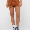 Outlet Its No Secret Low Rise Cord Short Womens Shorts