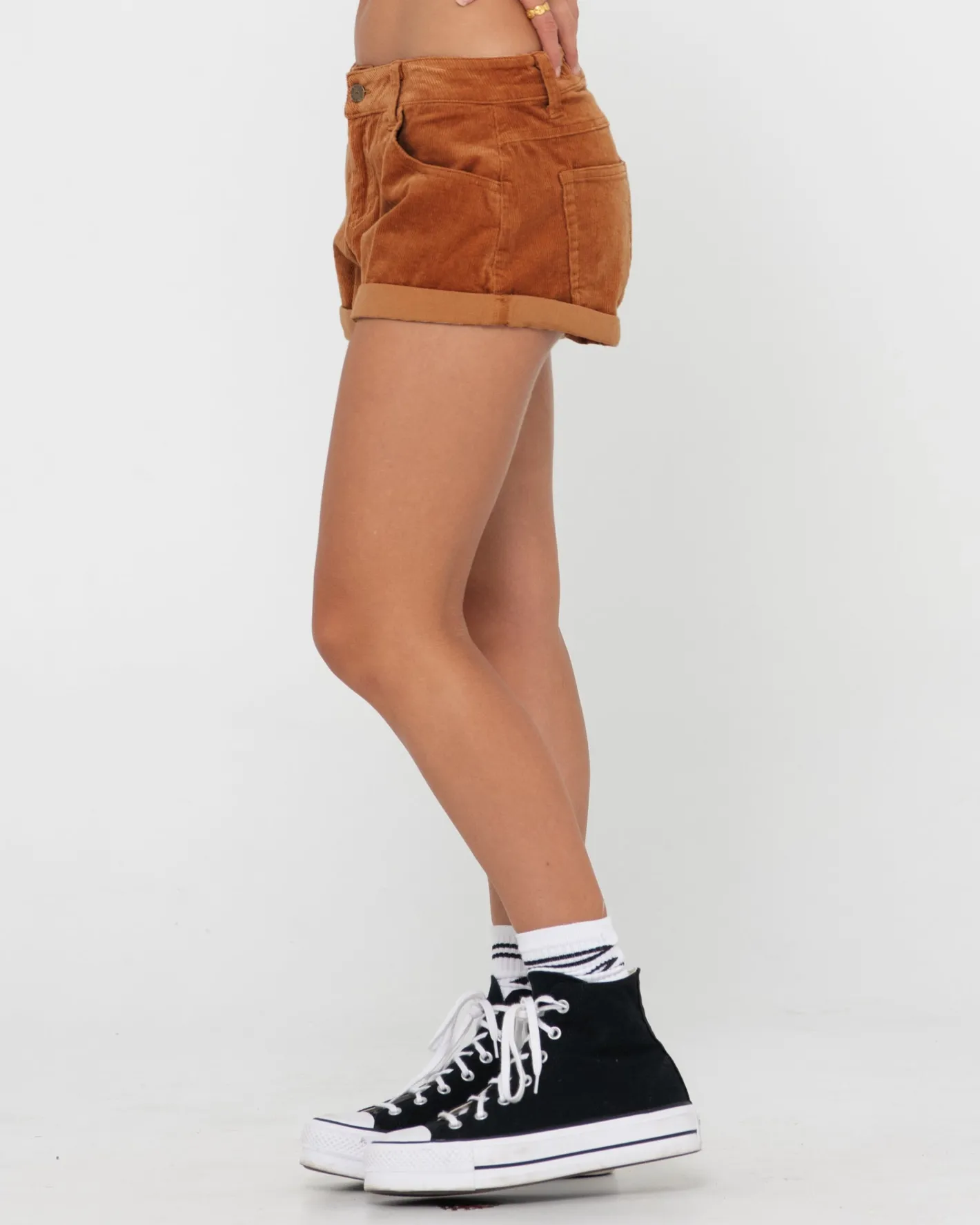 Outlet Its No Secret Low Rise Cord Short Womens Shorts