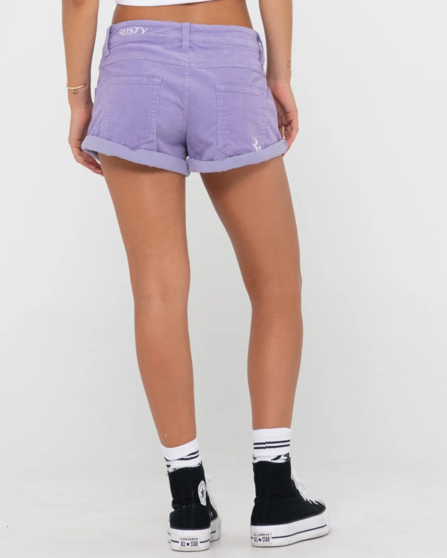 Online Its No Secret Low Rise Cord Short Womens Shorts