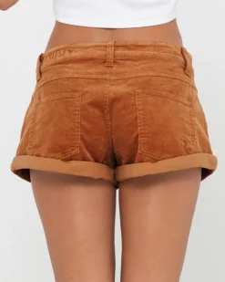 Outlet Its No Secret Low Rise Cord Short Womens Shorts