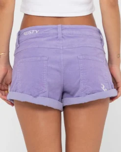 Online Its No Secret Low Rise Cord Short Womens Shorts
