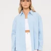 Shop Lana Mini Cord Shirt Womens Fashion Tops