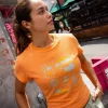 Sale Le Sol Skimmer Graphic Baby Tee Womens Graphic Tees