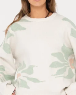 New Lily Relaxed Fit Crew Neck Knit Womens Knitwear