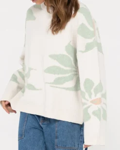New Lily Relaxed Fit Crew Neck Knit Womens Knitwear