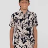 Cheap Line Up Printed Short Sleeve Shirt Boys Kids Tops