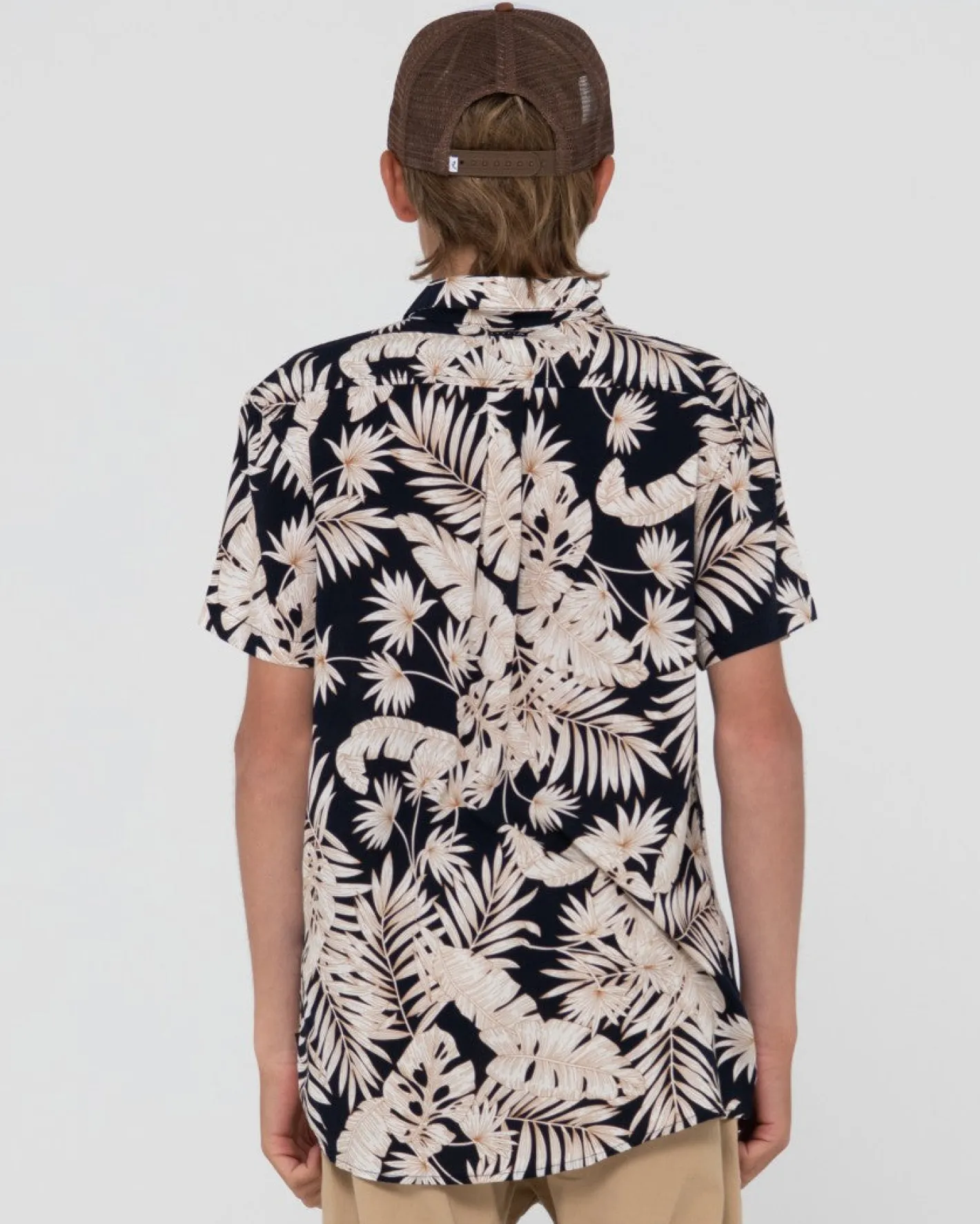 Cheap Line Up Printed Short Sleeve Shirt Boys Kids Tops