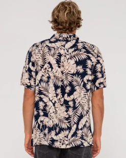 Clearance Line Up Relaxed Fit Short Sleeve Shirt Mens Shirts
