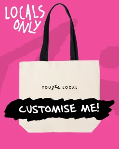 Cheap Locals Only Custom Printed Tote Bag Womens Bags & Handbags