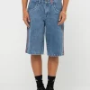 Hot Long Mommy Low Rise Baggy Jort Womens Jorts