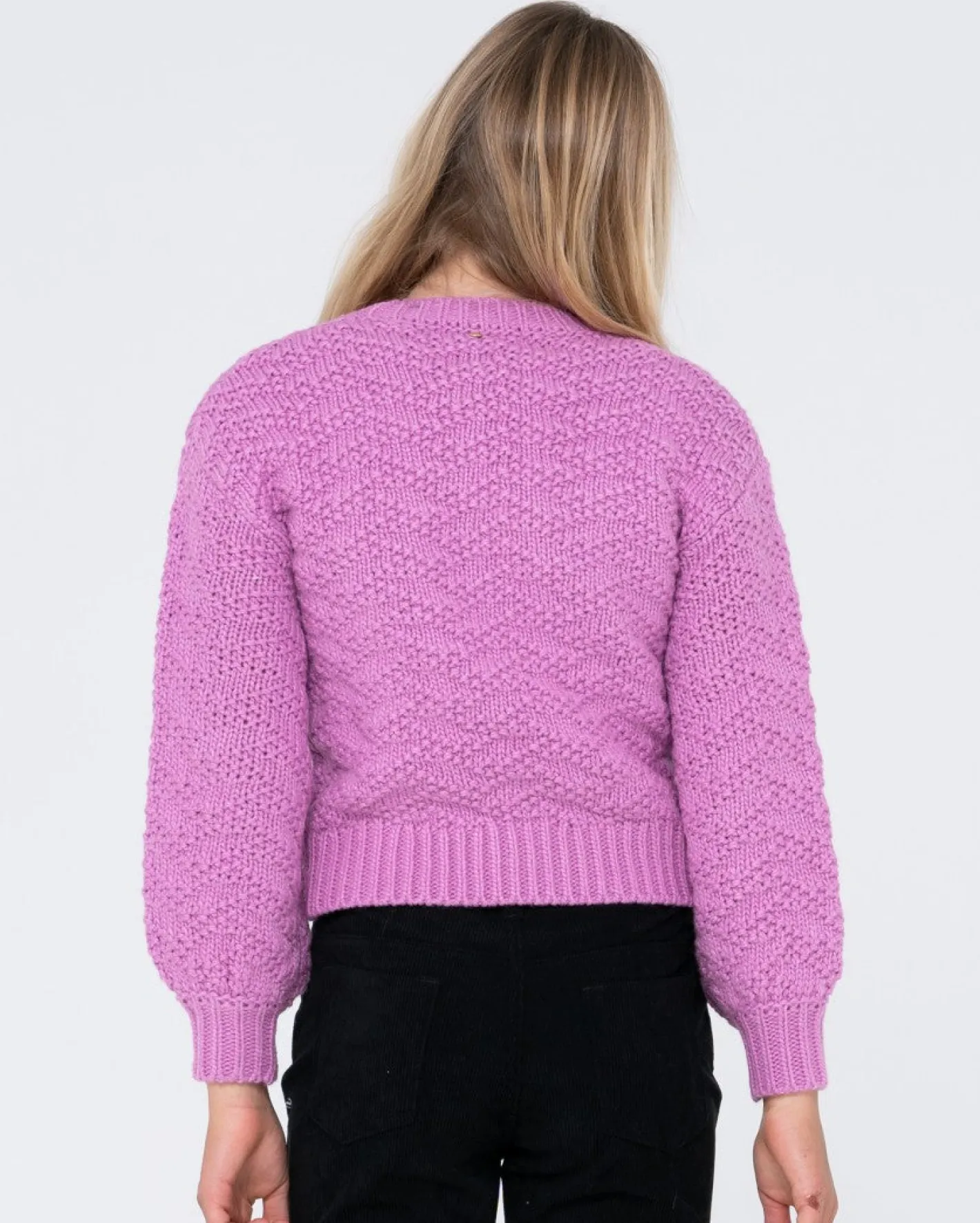 Fashion Loulou Crew Neck Knit Girls Kids Tops