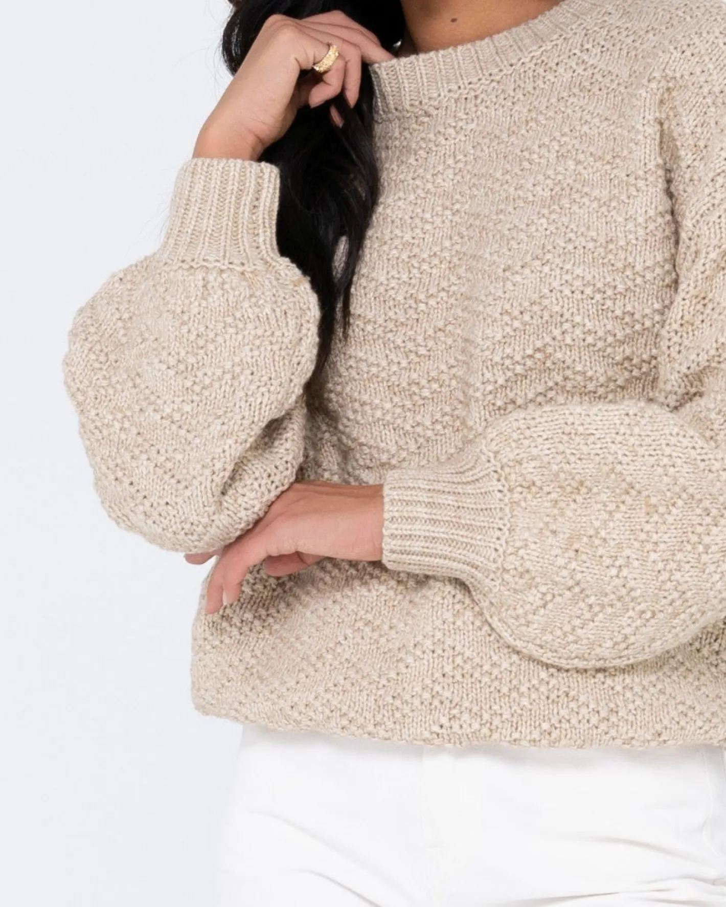 Cheap Loulou Relaxed Chunky Crew Neck Knit Womens Knitwear