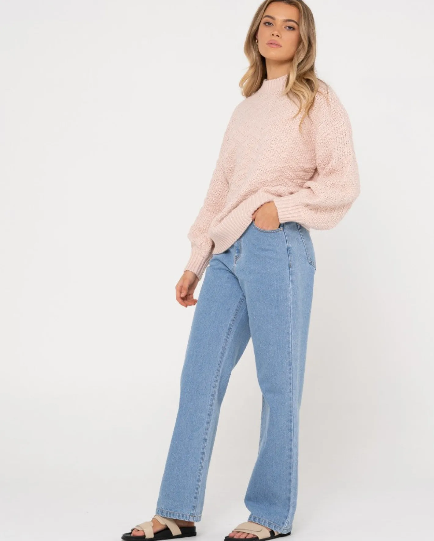 Best Sale Loulou Relaxed Chunky Crew Neck Knit Womens Knitwear