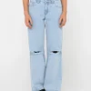 Online Low Rise Ripped Denim Jean Womens Pants