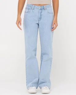 Discount Low Rise Straight Denim Jean Womens Pants