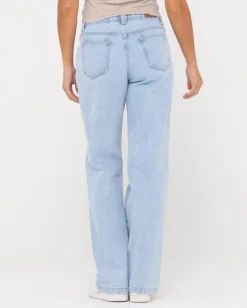 Discount Low Rise Straight Denim Jean Womens Pants