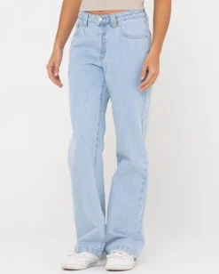 Discount Low Rise Straight Denim Jean Womens Pants