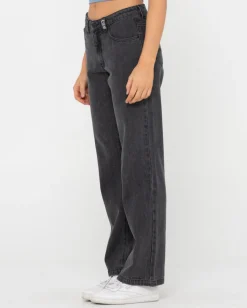 Clearance Low Rise Straight Denim Jean Womens Pants