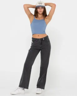Clearance Low Rise Straight Denim Jean Womens Pants