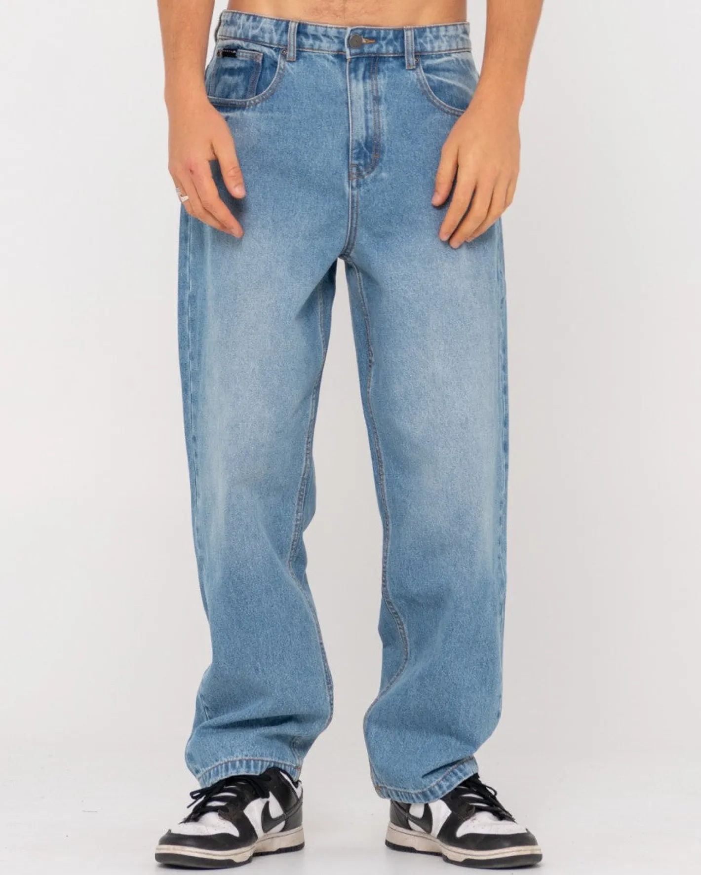 Best Sale Lucifer Loose Fit Jean Mens Denim