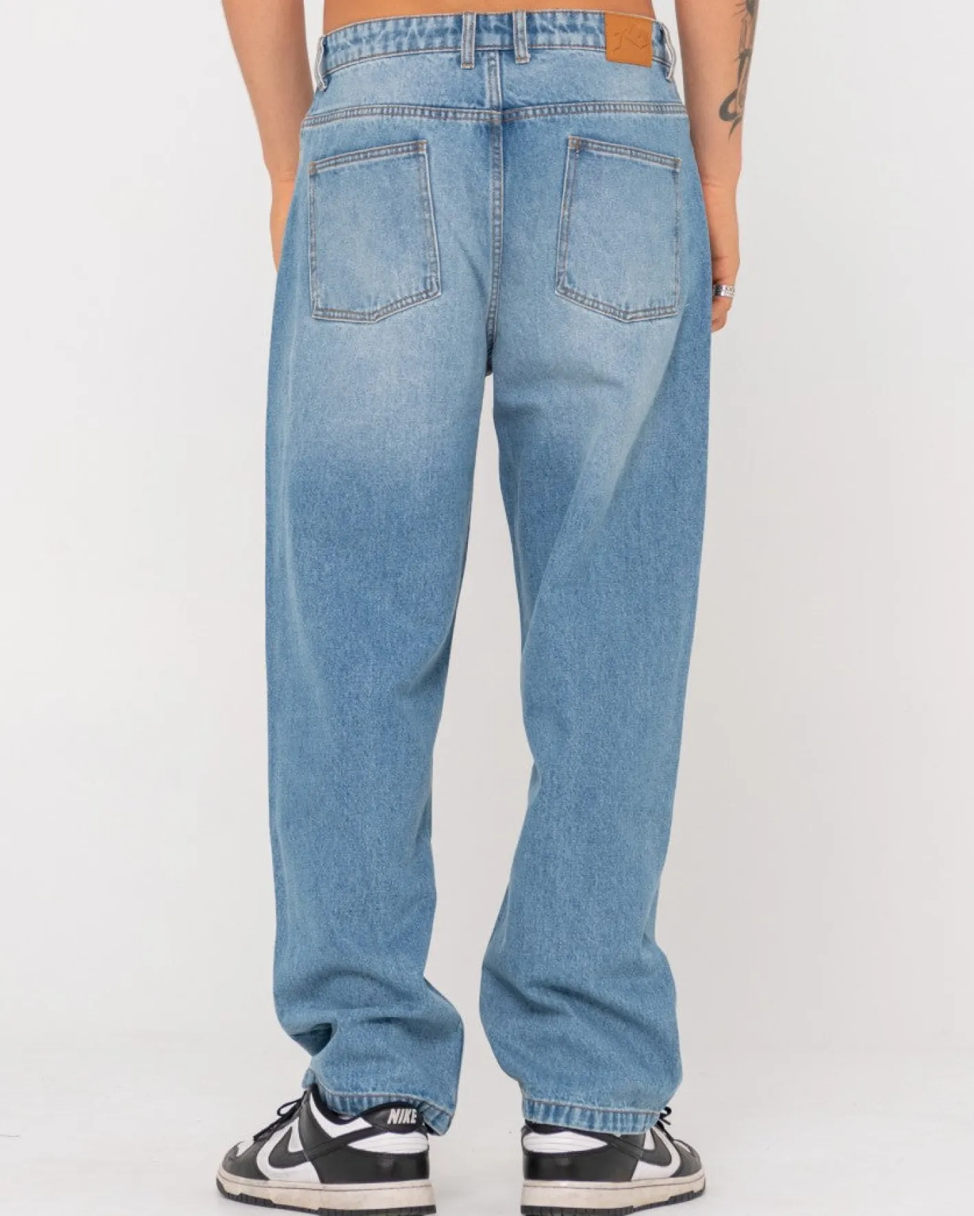 Online Lucifer Loose Fit Jean Mens Pants
