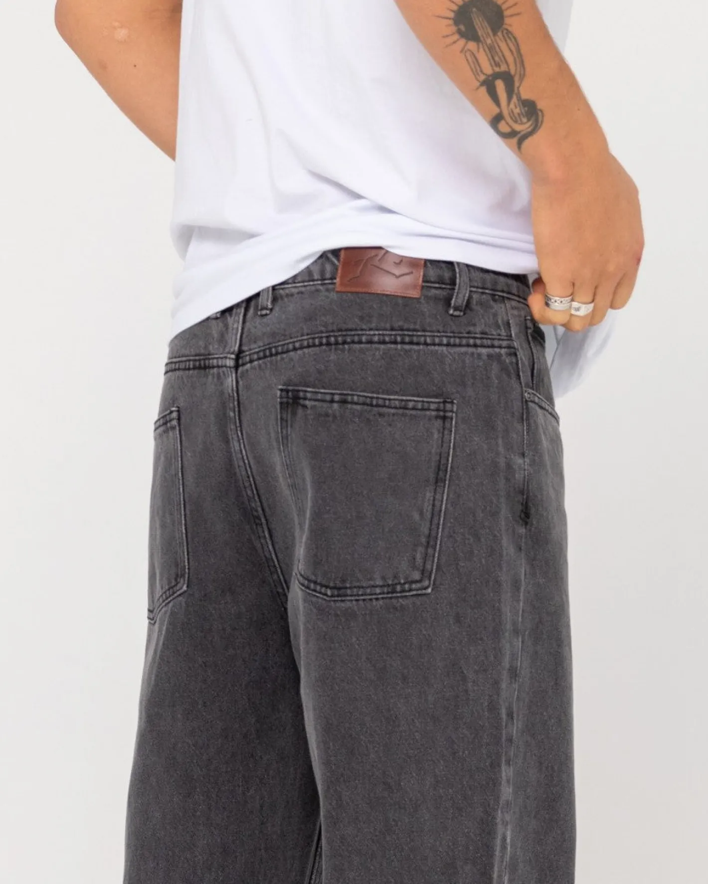 Discount Lucifer Loose Jean Mens Denim