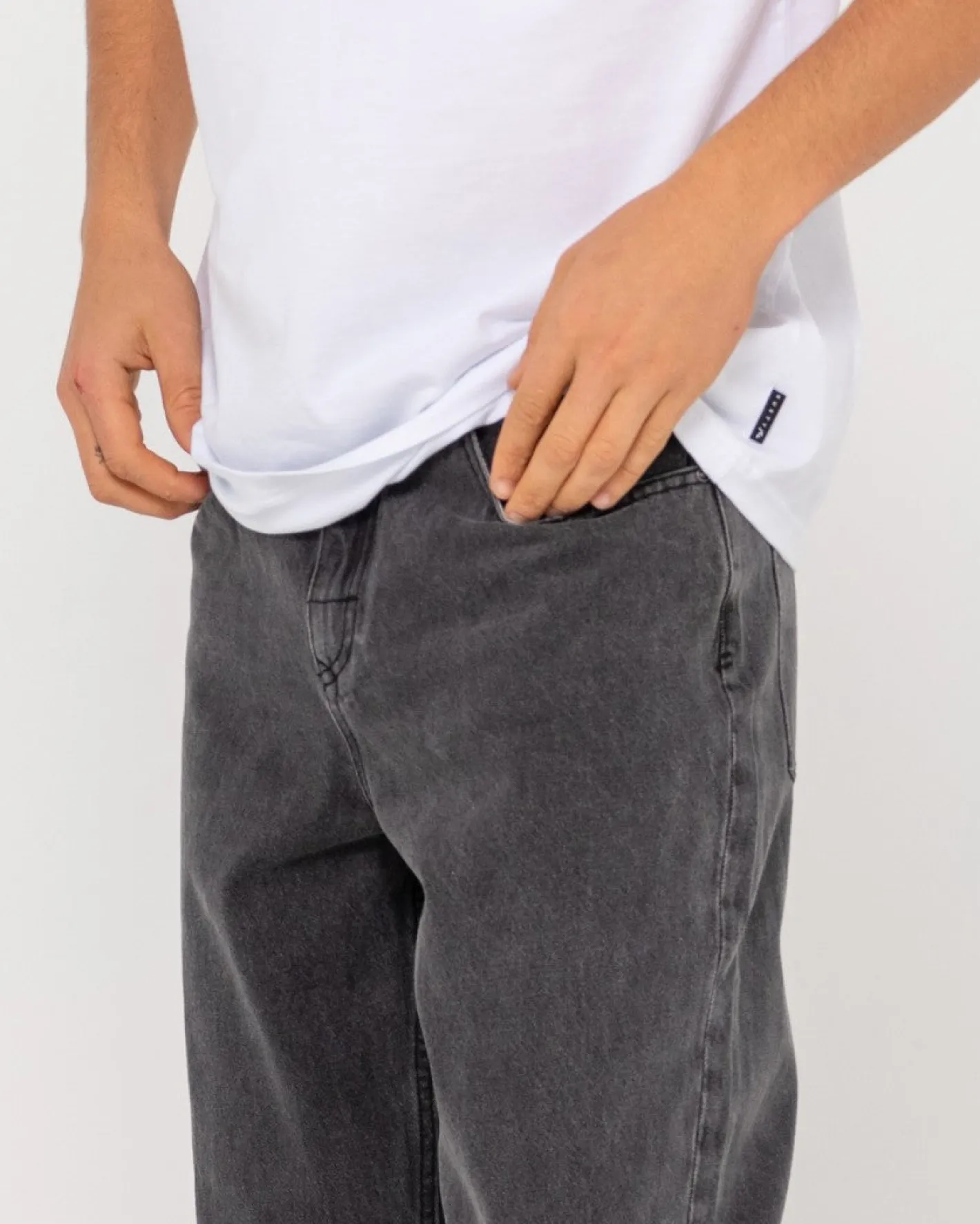 Discount Lucifer Loose Jean Mens Denim