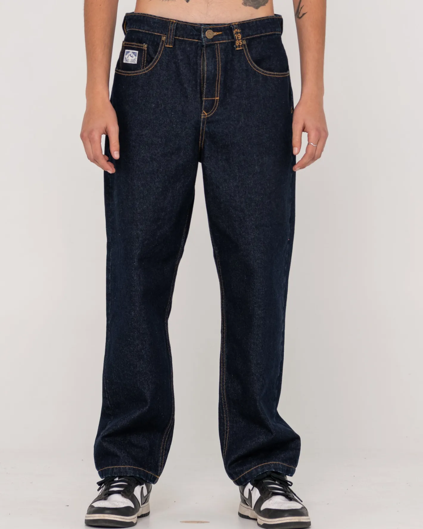 New Lucifer Lucky Baggy Fit Jean Mens Denim