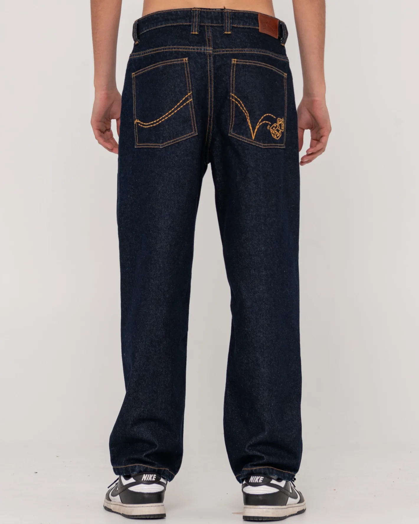 Store Lucifer Lucky Baggy Fit Jean Mens Pants