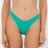 Shop Lucky Rib Towelling Midi Bikini Bottom Womens Bikini Bottoms