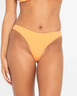Clearance Lucky Rib Towelling Midi Bikini Bottom Womens Bikinis