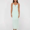 Best Sale Lucy Cut Out Midi Slip Dress Womens Midi Dresses