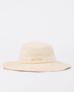 Discount Luna Wide Brim Bucket Hat Womens Caps & Hats