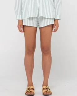 Fashion Mackenzie Stripe Lounge Short Womens Shorts