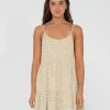 Shop Magnolia Floral Printed Tiered Slip Mini Dress Womens Mini Dresses